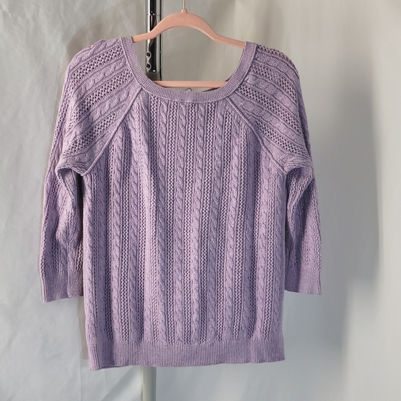 American Eagle Outfitters Lavender Sweater, women's small - Picture 2 of 5
